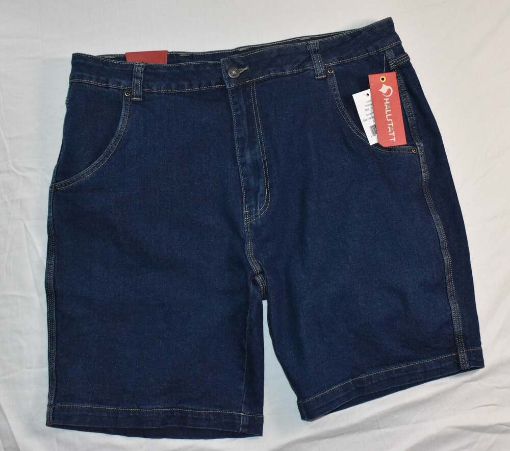 Hallstatt Men's 9-Inch Stretch Denim Shorts in Vintage Wash Size 36 (1063)